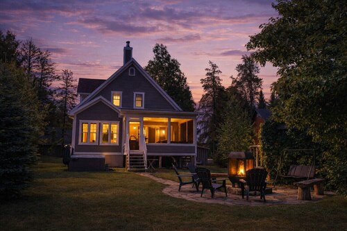 Chalet Détente : SPA, Foyer!