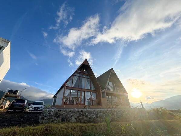 Voorkant van accommodatie