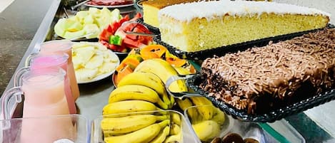 Desayuno continental incluido todos los días