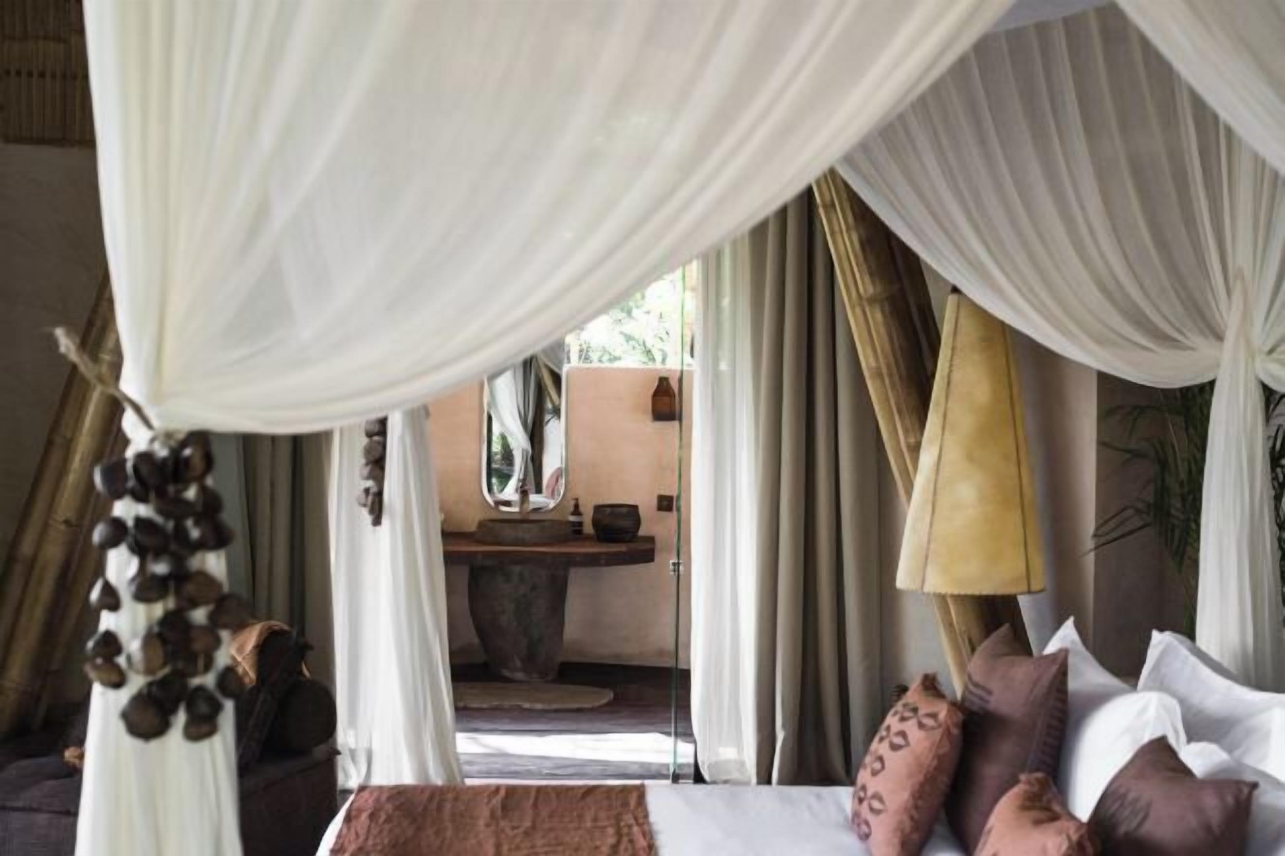 1 slaapkamer, luxe beddengoed, een minibar, een kluis op de kamer