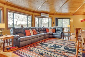 House (4 Bedrooms) | Interior - Dock & Beach Access: Scenic Lake Ossipee Cabin! (Center Ossipee)