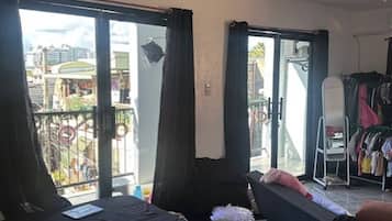 Apartamento, 1 quarto, sacada | Parte interna