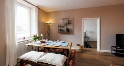 Newly renovated apartment in the middle of the village - dog friendly