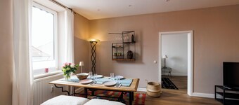 Newly renovated apartment in the middle of the village - dog friendly