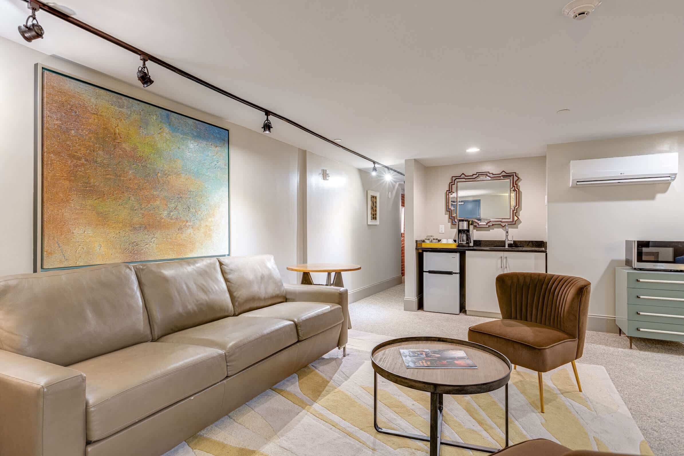 Televisie en een kantoor