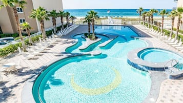 Indoor pool, outdoor pool