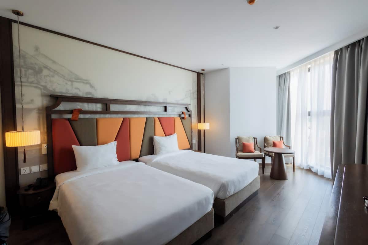 Executive Double or Twin Room, 1 Bedroom, Sea View, Sea Facing | 1 bedroom, Egyptian cotton sheets, premium bedding, down comforters