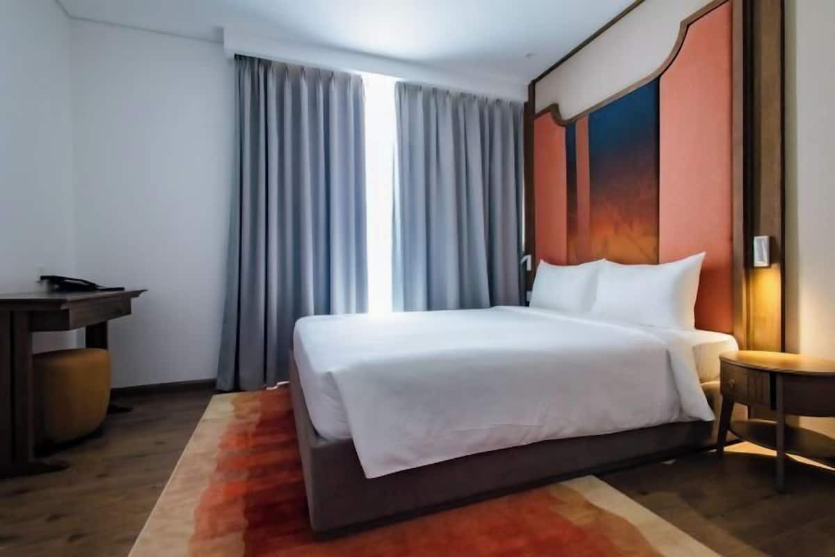 1 kamar tidur, seprai katun Mesir, dan seprai premium