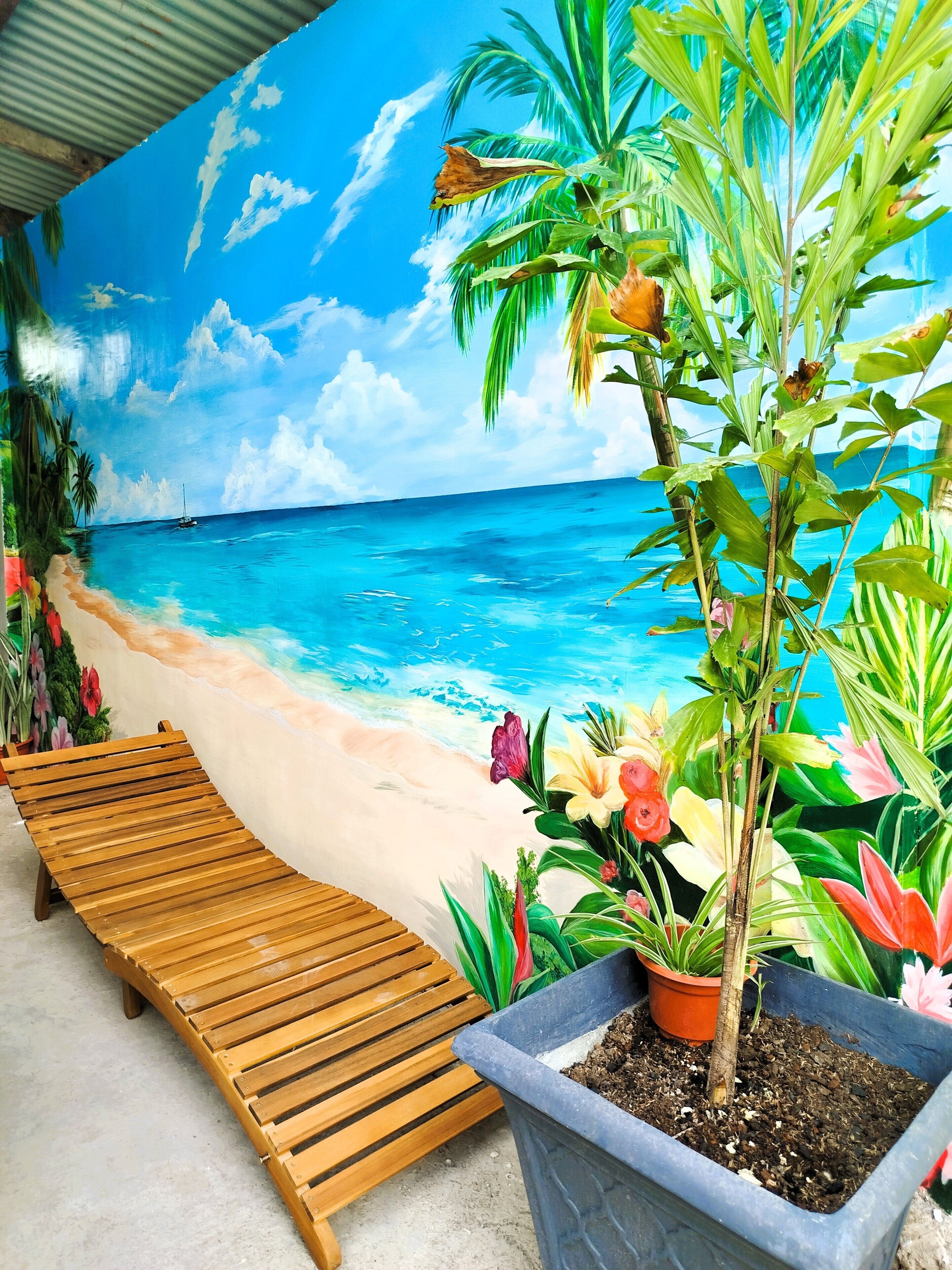 Apartamento, 2 quartos, sacada, vista para o jardim | Lounge