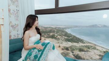 Family Studio Suite, 1 Bedroom, Partial Ocean View, Sea Facing | Beach/ocean view