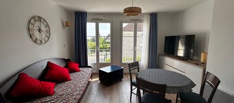 Charming T2 with WIFI 200m from the Spa