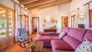 Ferienhaus, 4 Schlafzimmer, Terrasse | Wohnbereich