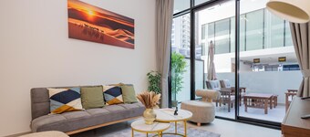 Sleek 1BR Binghatti Rooftop Pool, Gym