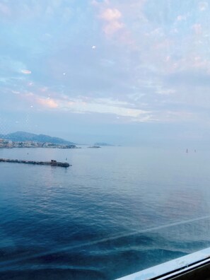 Udsigt fra overnatningsstedet