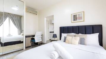 Economy Apartment, 1 Bedroom, Non Smoking | 1 bedroom, iron/ironing board, free WiFi