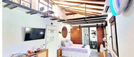 2 bedrooms, iron/ironing board, travel crib, free WiFi