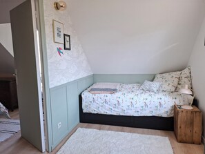 2 chambres, accĂšs au Wi-Fi (inclus), literie fournie