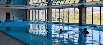 Comfortable apartment, sauna and indoor pool