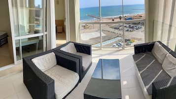 Apartament, 2 dormitoris, accessible, fumadors | Balcó