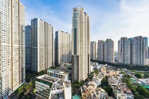 Blick von der Unterkunft