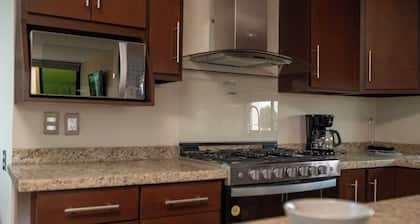 departamento para 8 con terraza y asador en el centro de la ciudad