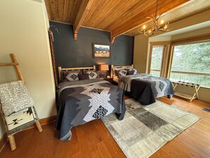 4 habitaciones, tabla de planchar con plancha y wifi gratis 