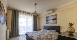 2 chambres, fer et planche à repasser, Wi-Fi, draps fournis