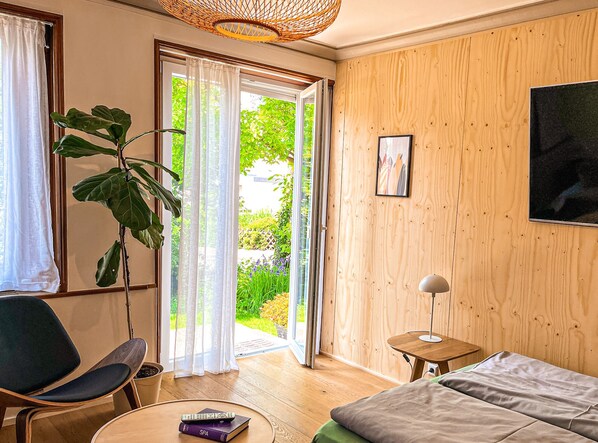 1 Schlafzimmer, Reisekinderbett, WLAN, Bettwäsche