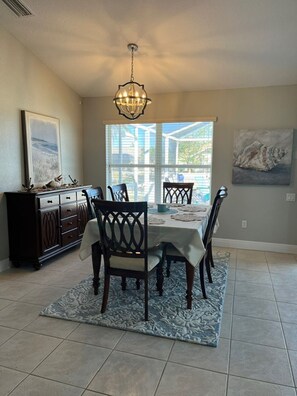Dining - Villa Pelican Point with gulf access by SWFL-Villas in Southwest Cape Coral (Cape Coral)