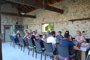 Outdoor dining