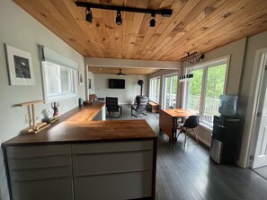 Interior - Modern Private Cottage on Quiet Tranquil Lake (Sharbot Lake)