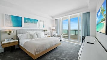 1 bedroom, desk, iron/ironing board, travel cot