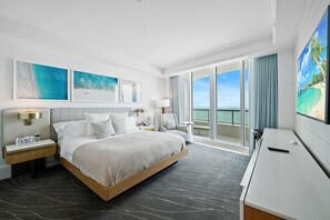 1 bedroom, desk, iron/ironing board, travel crib