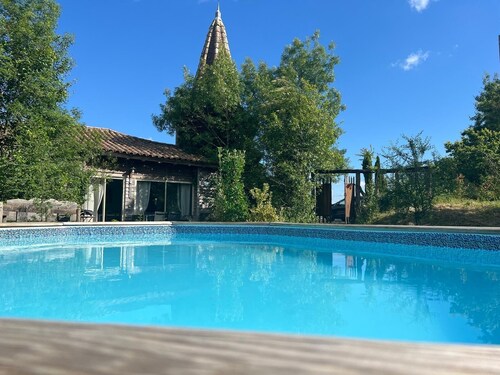 Love Room Le Secret du Pigeonnier Jacuzzi and Hammam - Gorges de l'Aveyron