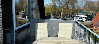 Vacation apartment with view of the Schlei and own jetty/barge