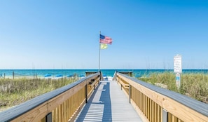 Beach nearby