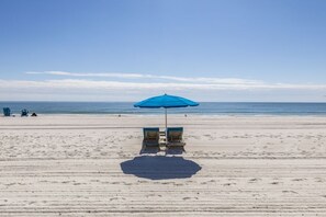 Na praia 