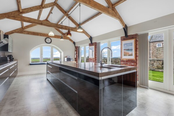 Cottage | Private kitchen | Coffee/tea maker, electric kettle, toaster - The Coach House - North East Escapes (Chathill)