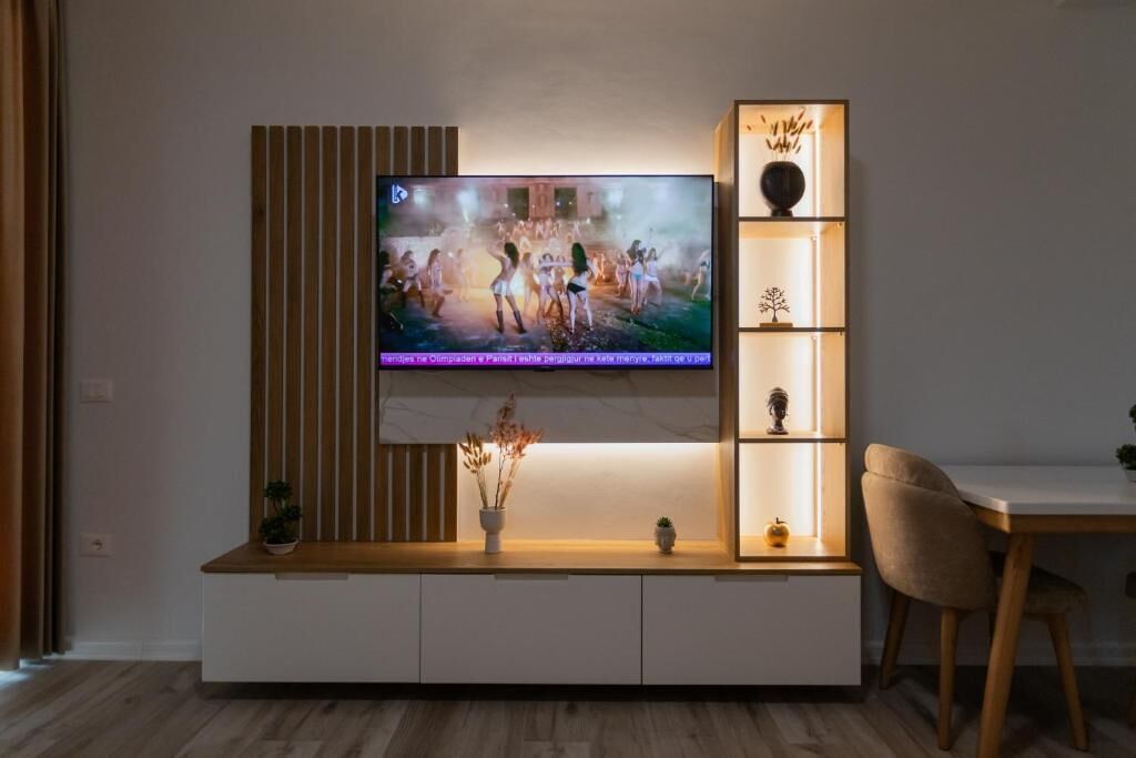 Familierom, balkong | Minibar