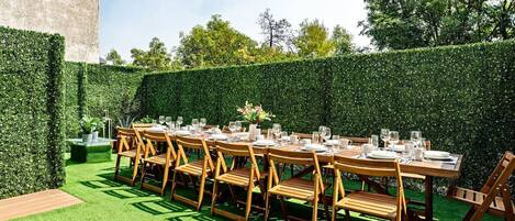 Restaurante al aire libre