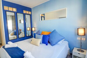 1 多间卧室、熨斗/熨衣板、免费 WiFi、床单