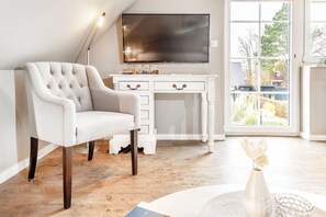 TV, stereo - Suite Deichelfe | Green view (Greetsiel)