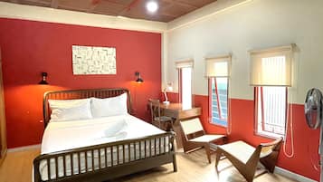 Deluxe Room, 1 Queen Bed, Non Smoking, City View (101) | In-room safe, desk, laptop workspace, soundproofing