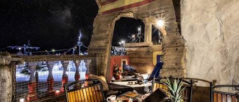 Overnattingsstedets uteområder