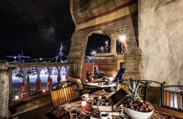 Overnattingsstedets uteområder