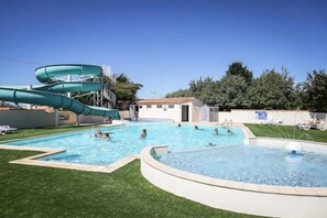 Indoor pool, a heated pool