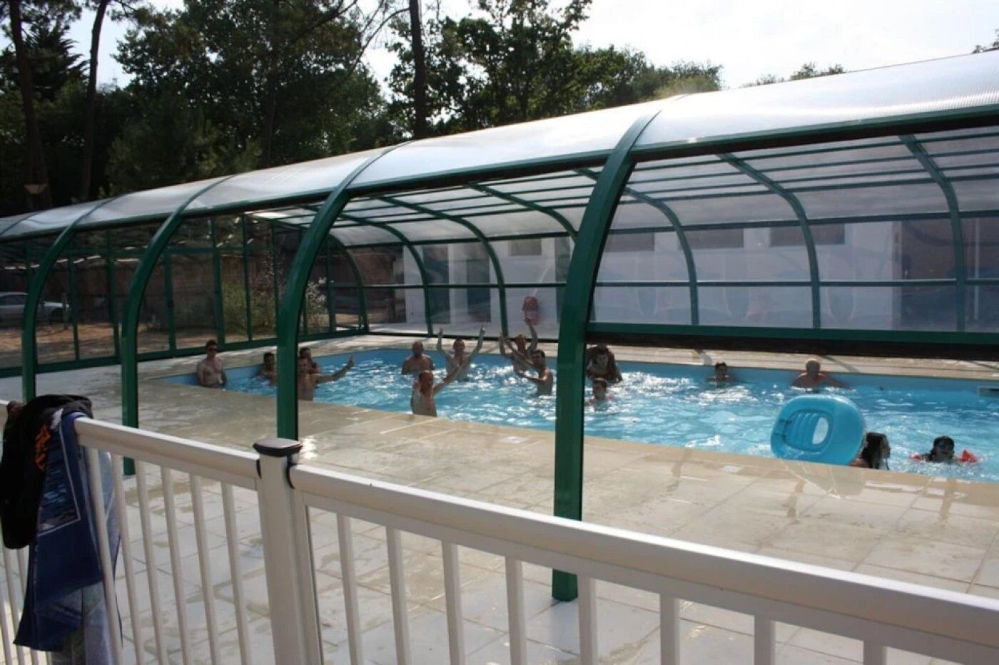 Piscine couverte, piscine chauffée