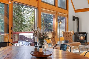Interior - Group–Friendly Tahoe Cabin with Lake Views, Hot Tub & Bunk Room (Kings Beach)