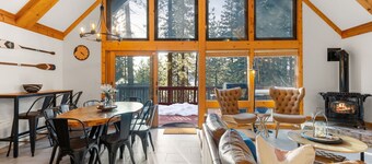 Lake View Cabin Hot-Tub Bunk Room Close to Slopes