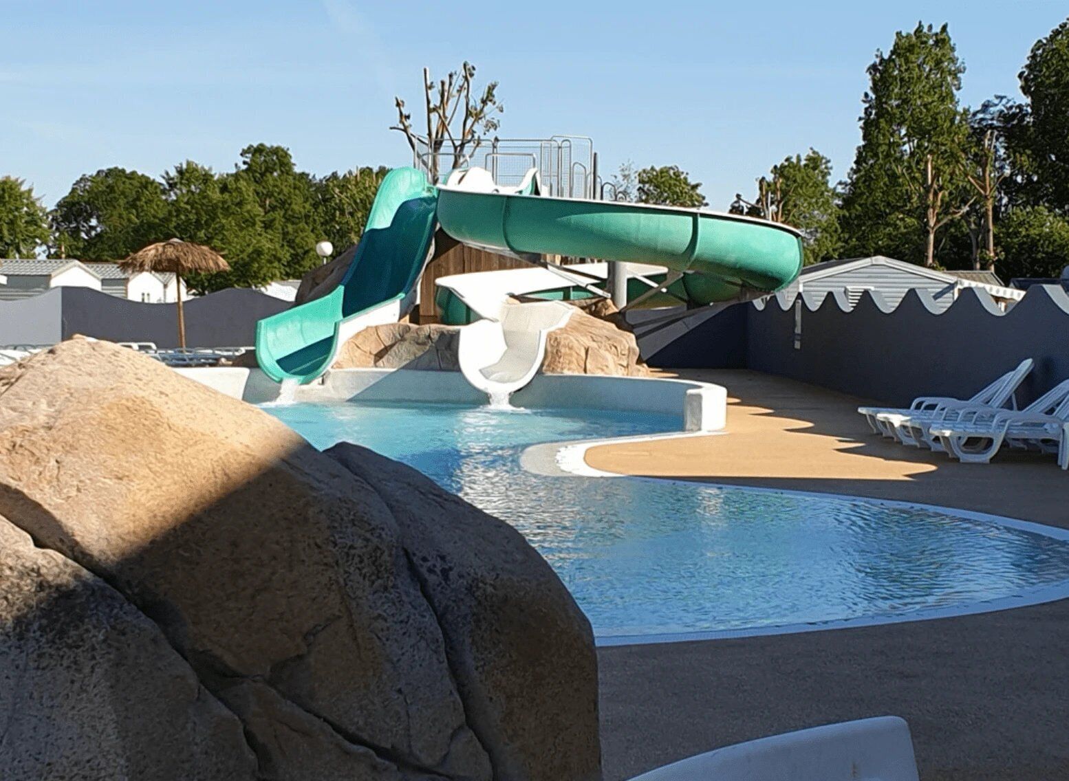 Piscine intérieure, piscine chauffée